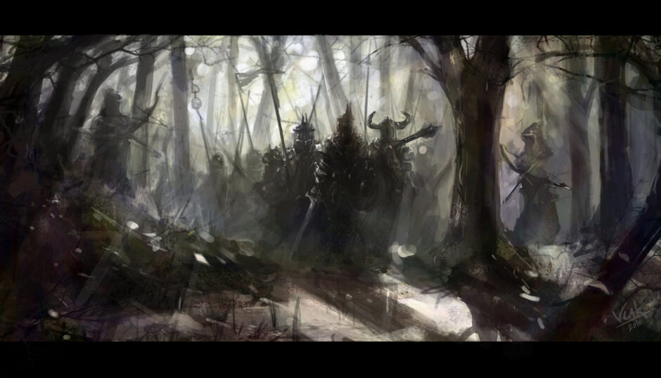 Η Μάχη του δάσους (Τα Χρονικά του Βάρδου #4)